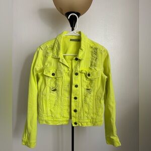 Carmar Neon Jean Yellow Jacket